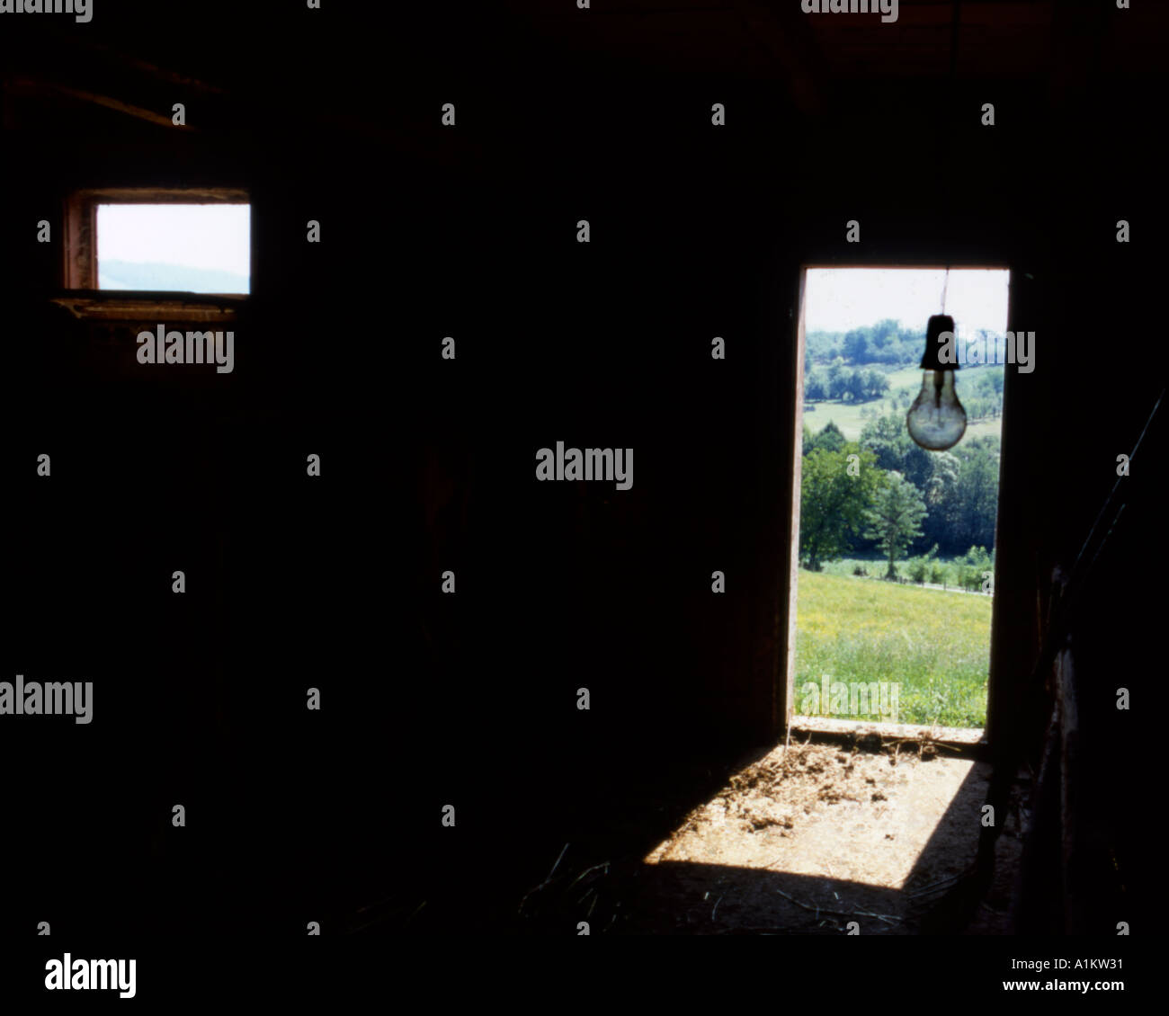 Stalla Milatovic Serbia centrale Foto Stock