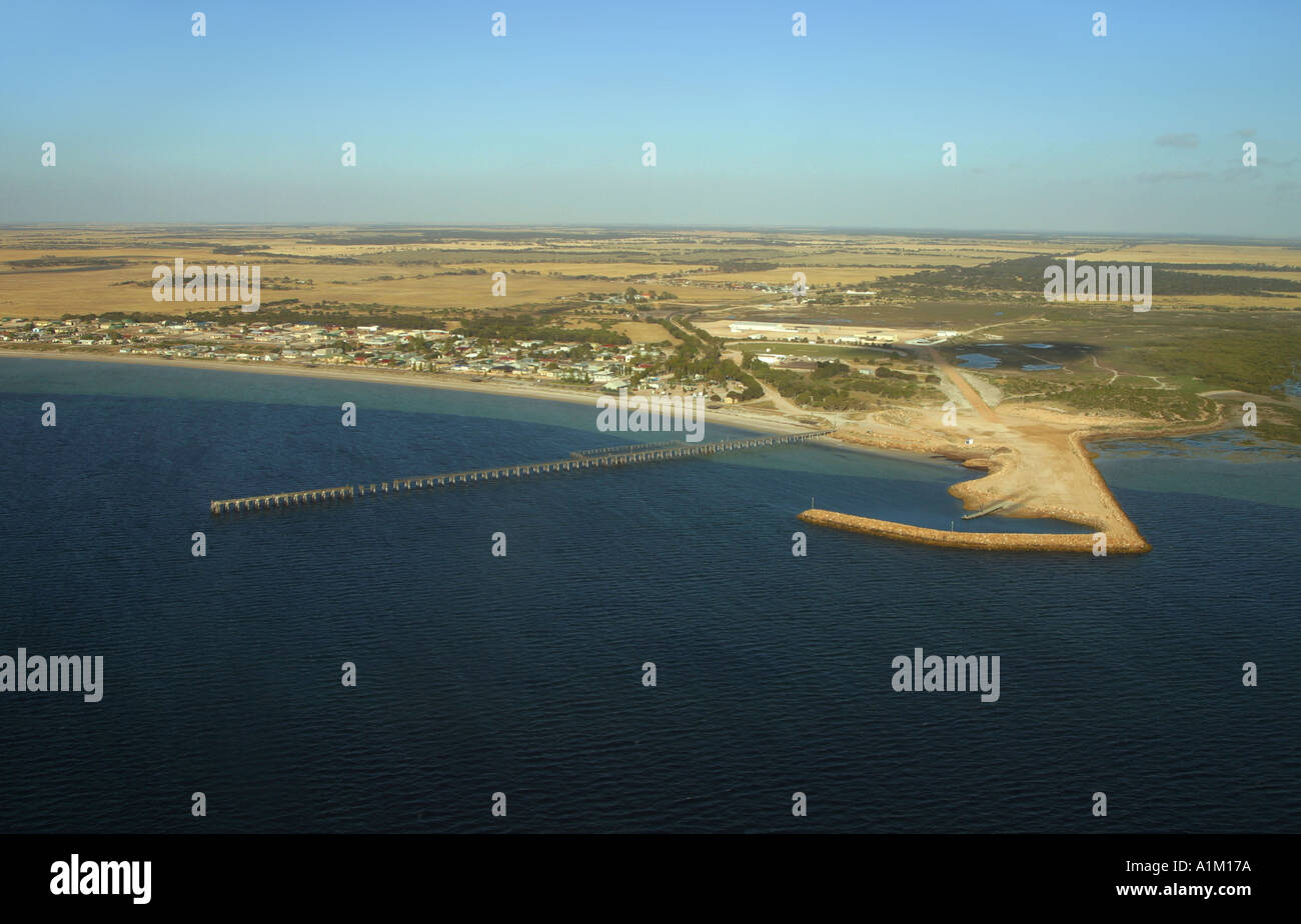 Fumoso Baia Eyre Peninsula South Australia Foto Stock