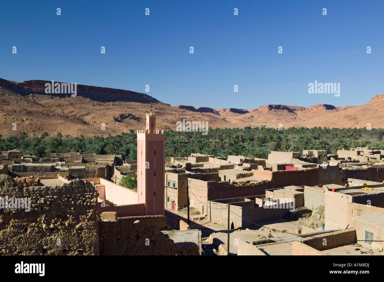 Aoufouss, Ziz Valley, Marocco Foto Stock