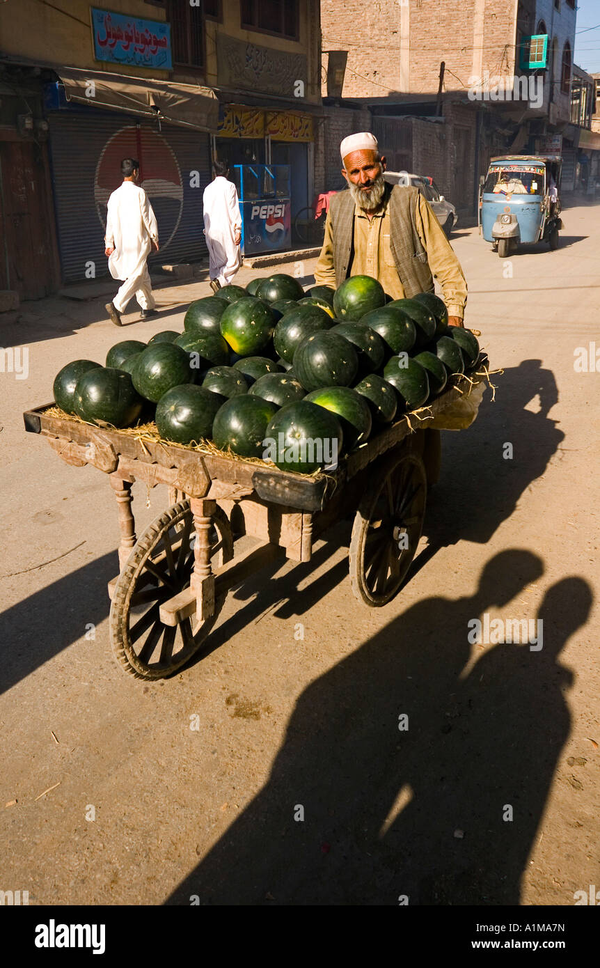Peshawar bazar di Peshawar, Pakistan Foto Stock