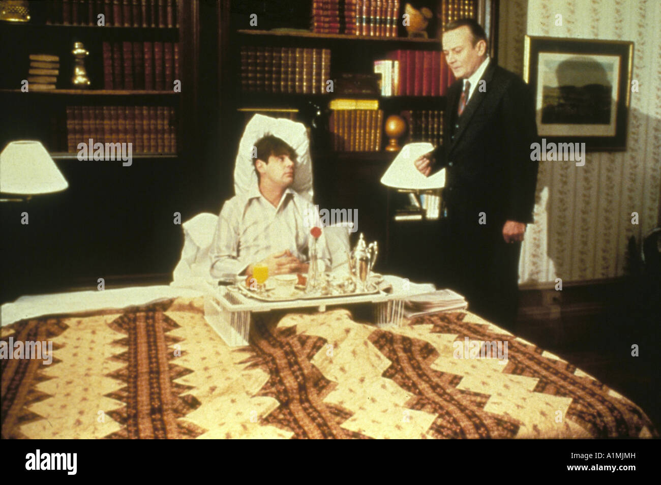 Trading Places anno 1983 il regista John Landis Dan Aykroyd Foto Stock