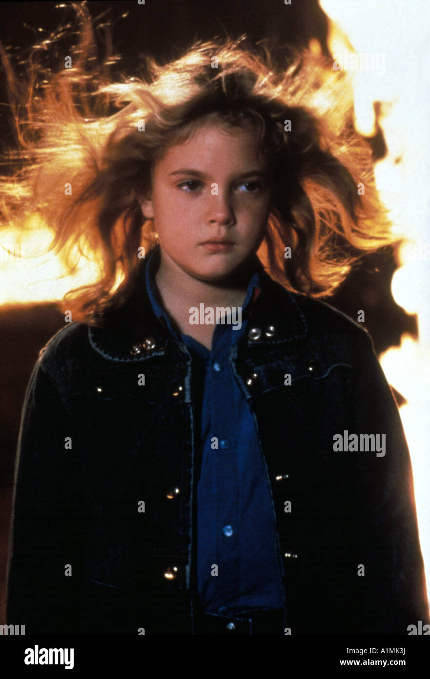 Firestarter Anno 1985 Direttore Mark L Lester Drew Barrymore basato su Stephen King s book Foto Stock