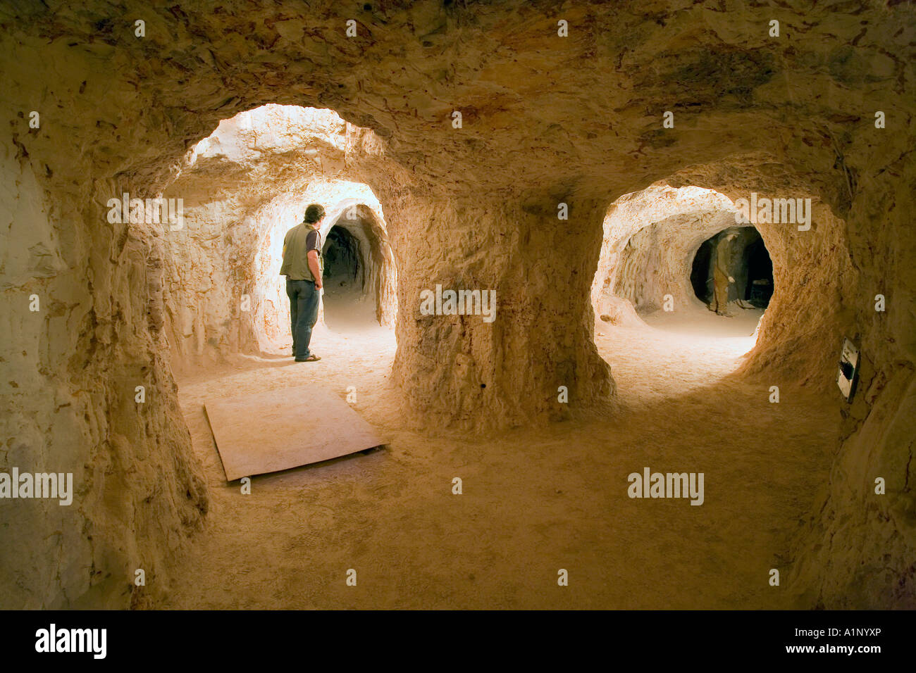 Umoona Opal Mine Coober Pedy Outback South Australia Australia Foto Stock