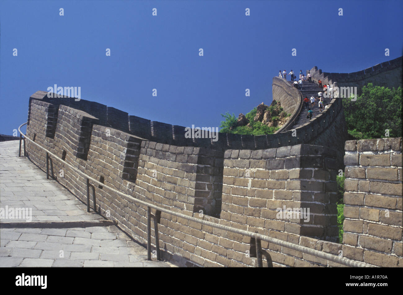 La Grande Muraglia della Cina Foto Stock