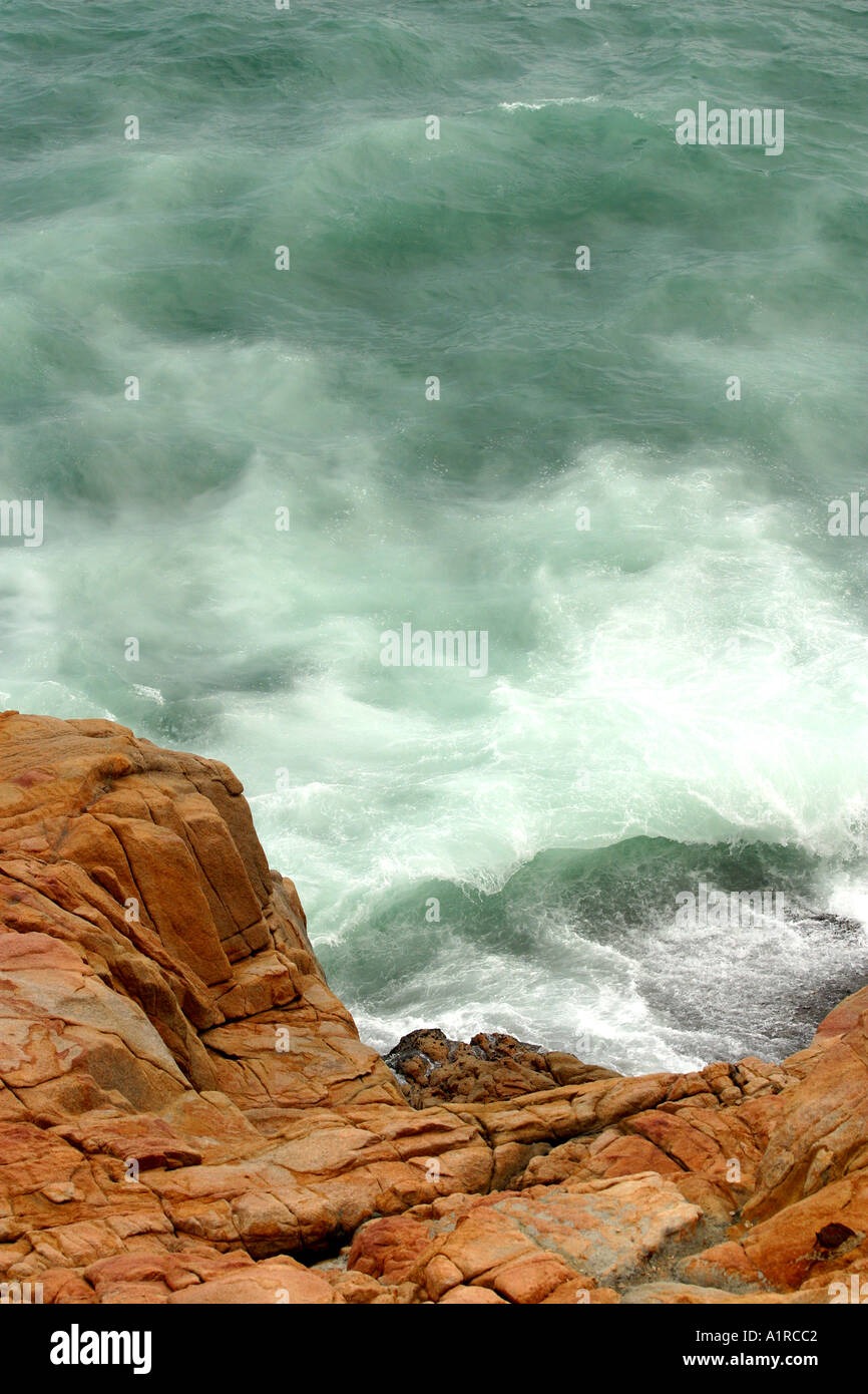 Onda gigante Foto Stock