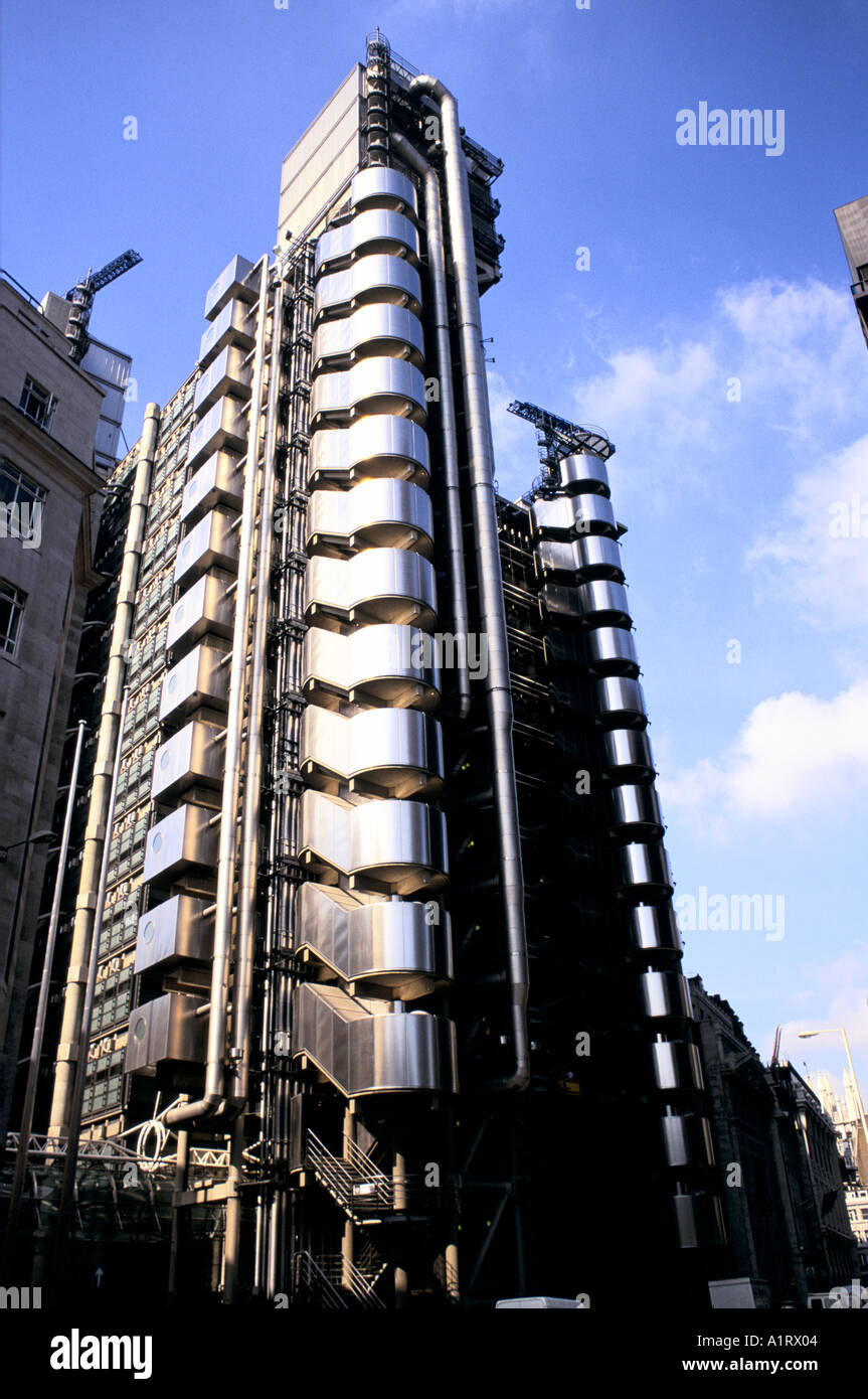 LLOYDS BUILDING City di Londra 1991 Foto Stock