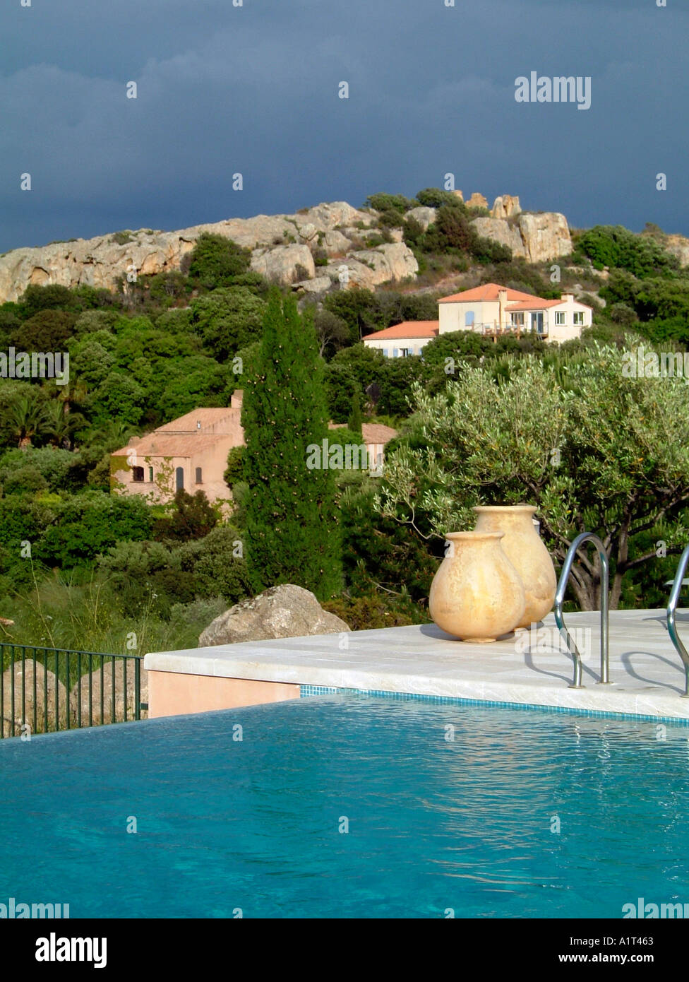 Il Mediterraneo idillio calvi corsica Foto Stock