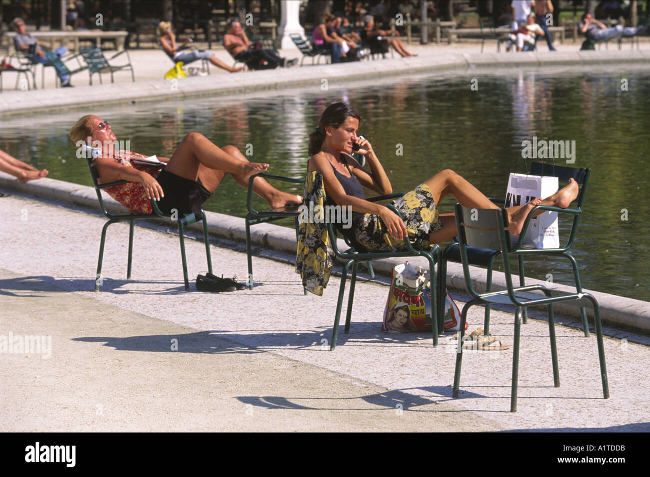 Tuileries Parigi Foto Stock