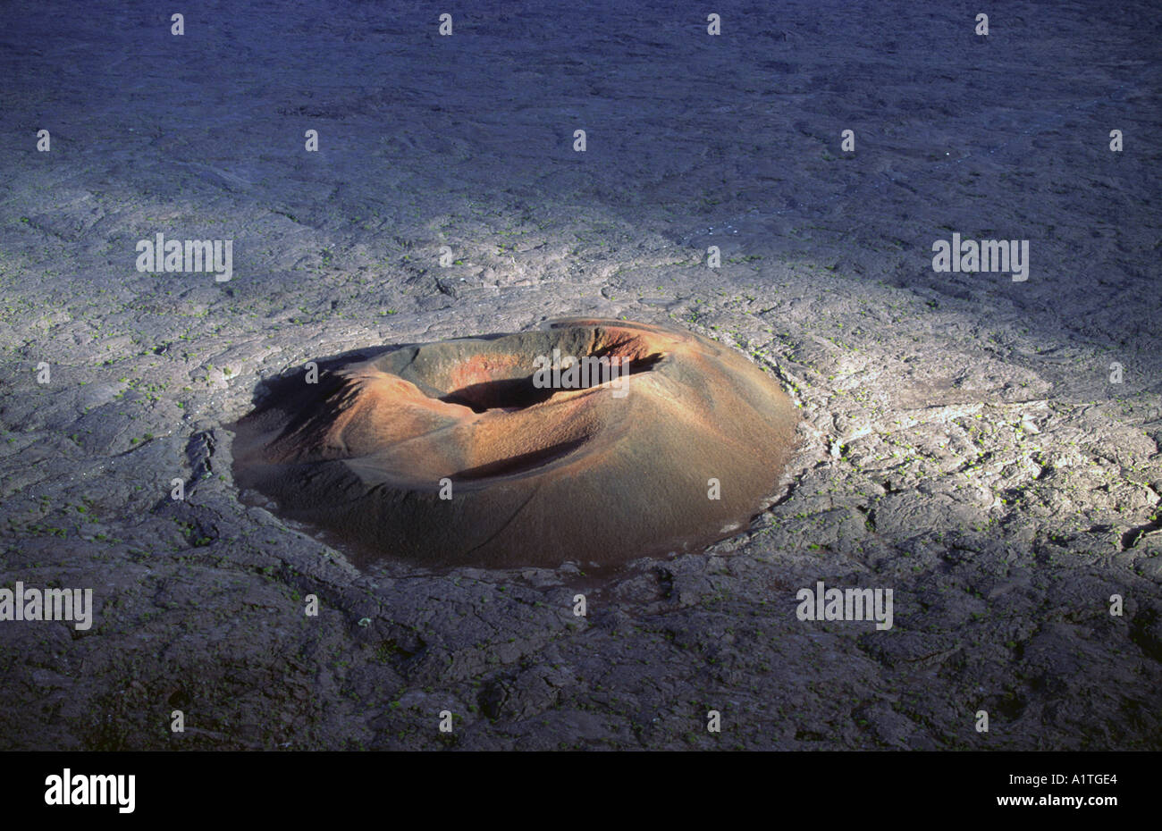 Piton de la Fournaise Reunion Island oceano indiano francia Foto Stock