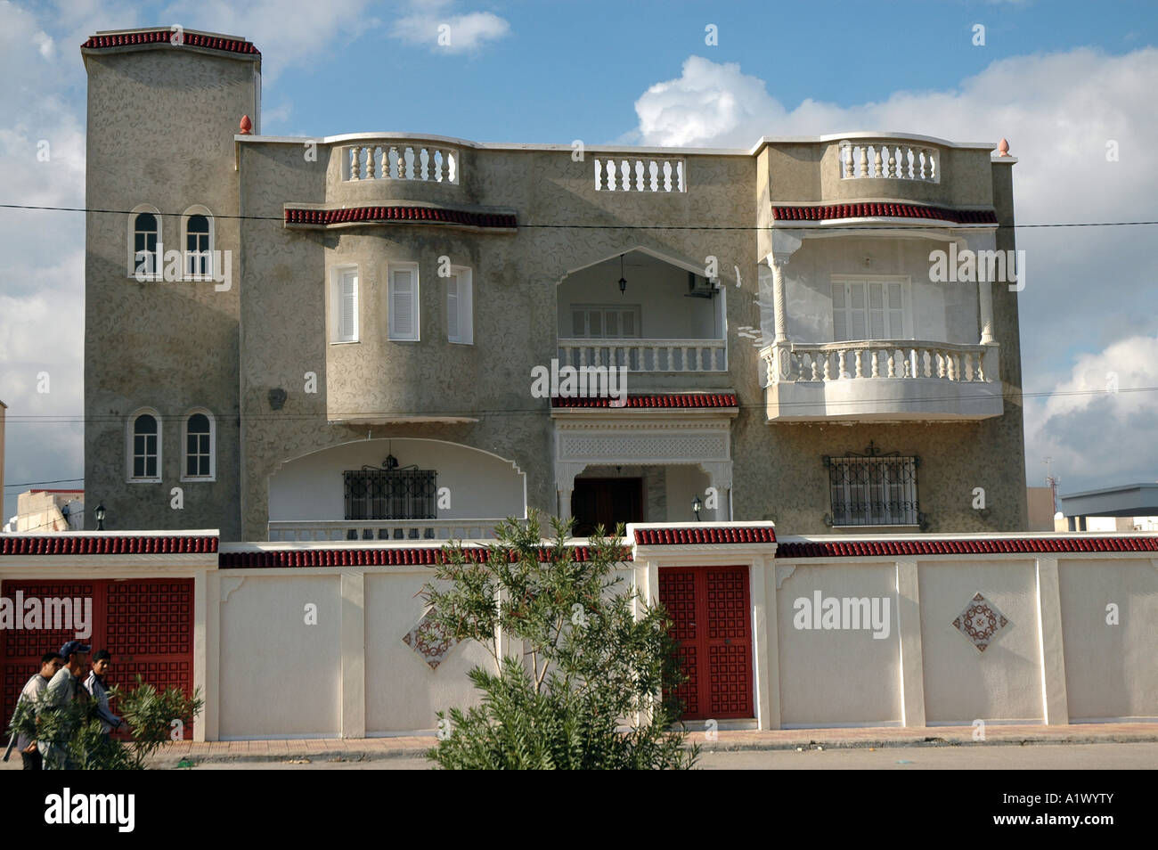 Casa a Sousse, Tunisia Foto Stock