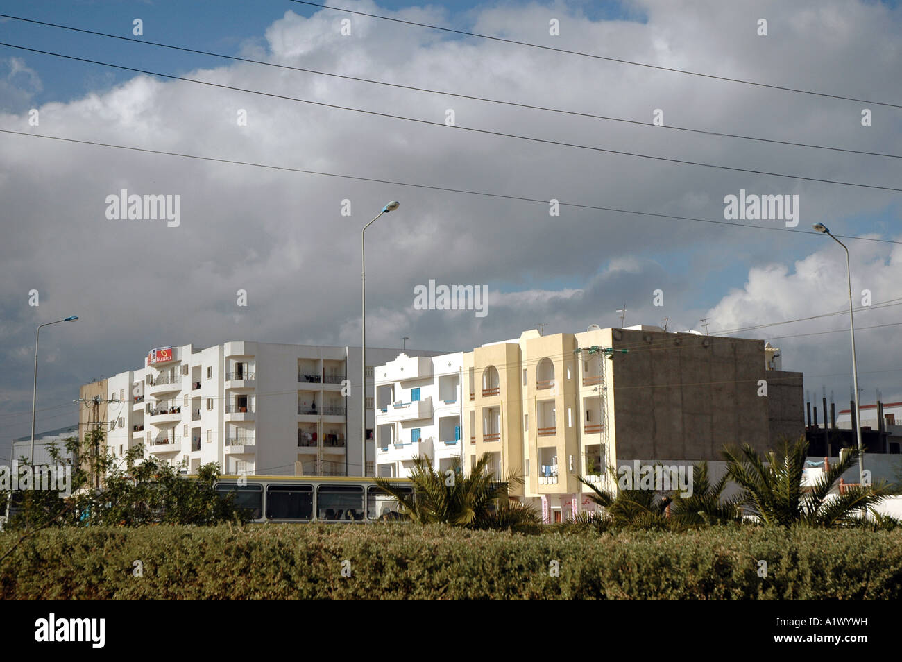 Casa del piatto in Sousse, Tunisia Foto Stock