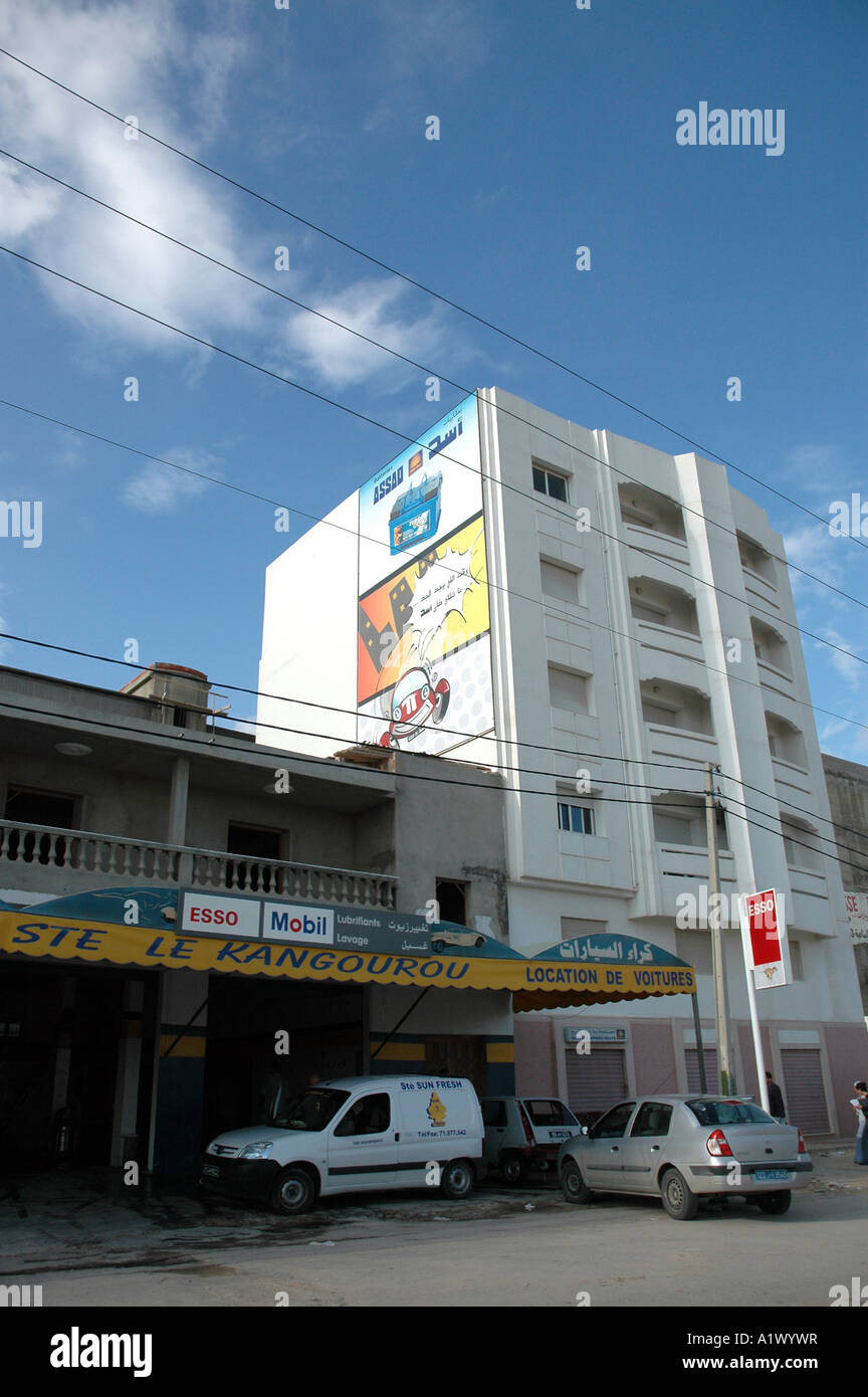 Casa del piatto in Sousse, Tunisia Foto Stock