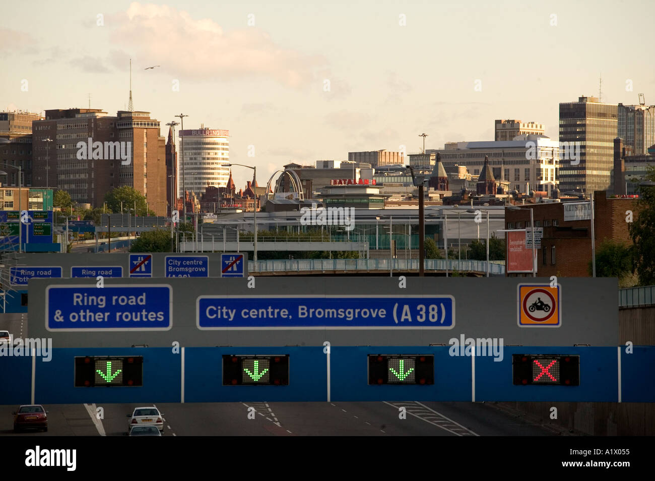 Centro della città di Birmingham Inghilterra REGNO UNITO Foto Stock