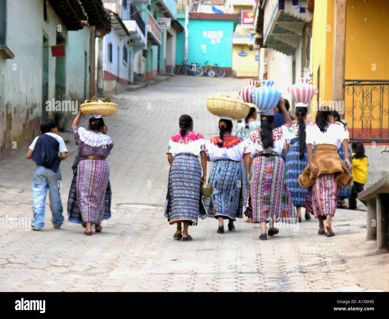 Urne di Guatemala Foto Stock