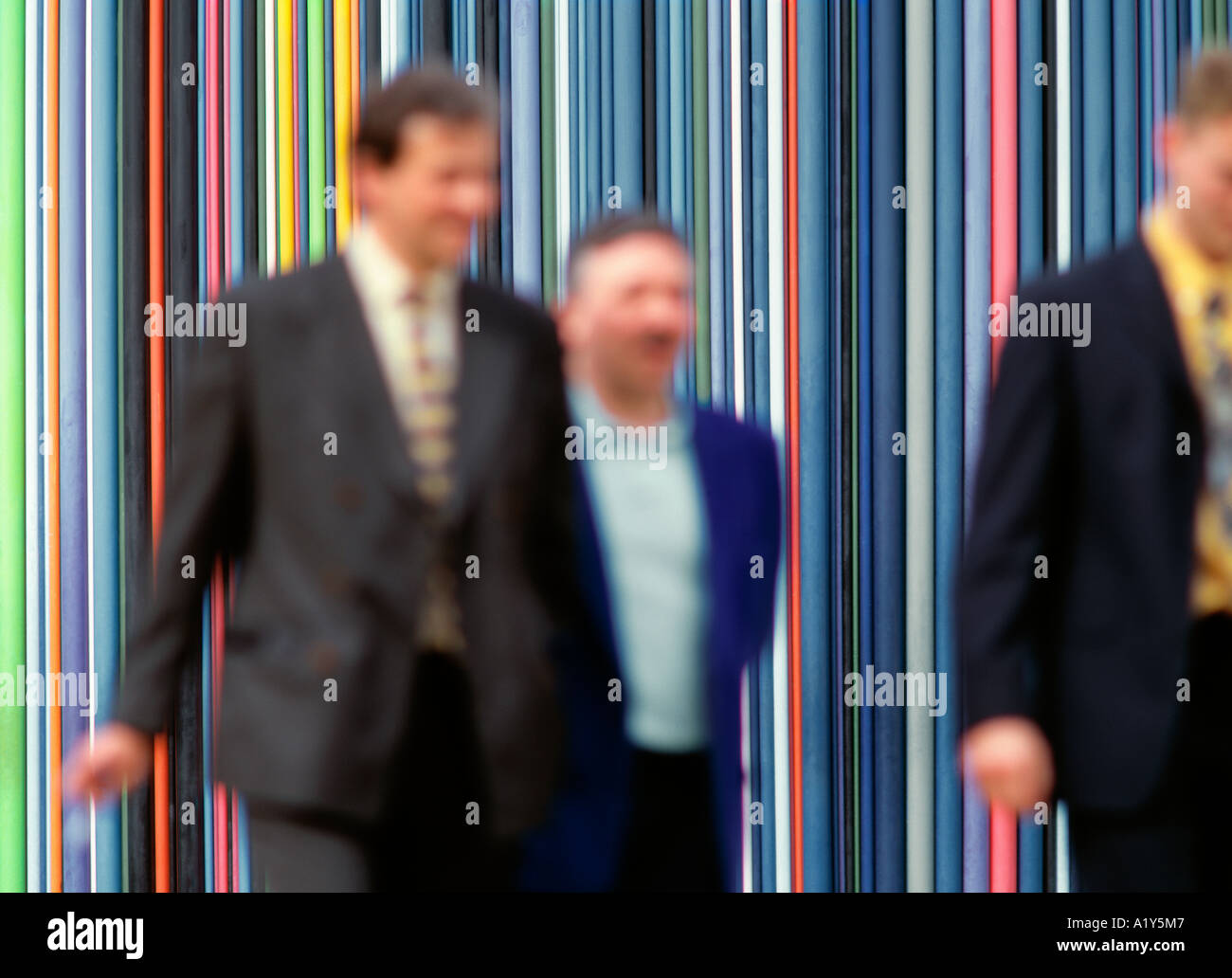 "Cheminee d'aerazione, La Defense, Parigi, Francia. Foto Stock