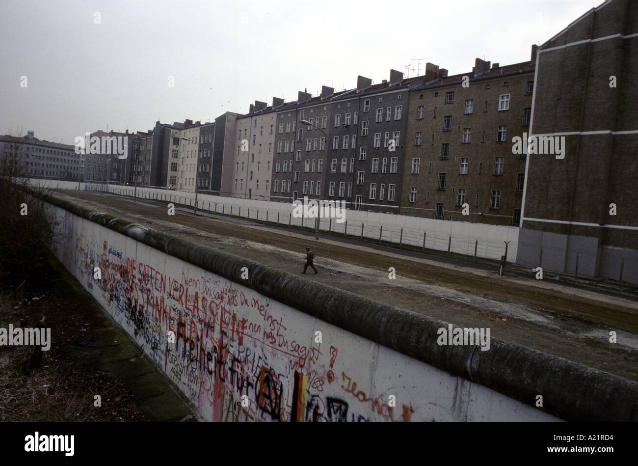 Il muro di Berlino, Germania Foto Stock