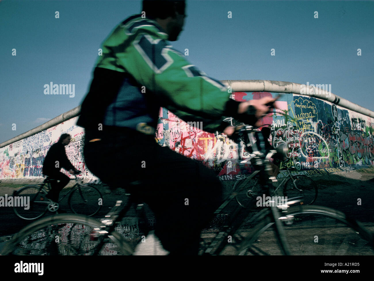 Il muro di Berlino, Germania Foto Stock