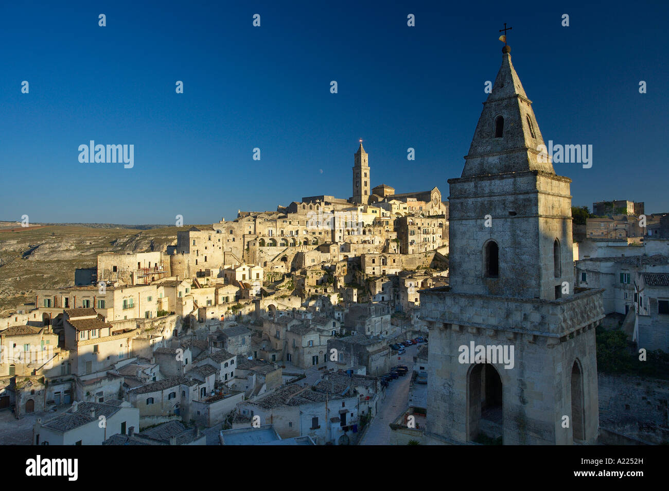 Matera Patrimonio mondiale dell UNESCO Basilicata Italia NR Foto Stock