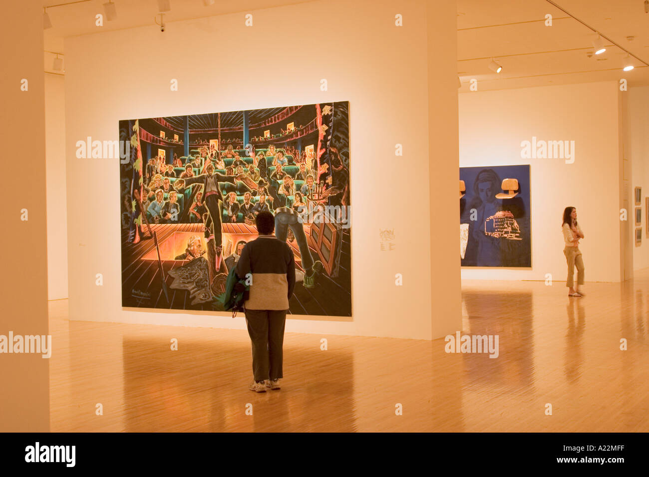 Museo di arte contemporanea al centro cittadino di Los Angeles California USA Foto Stock