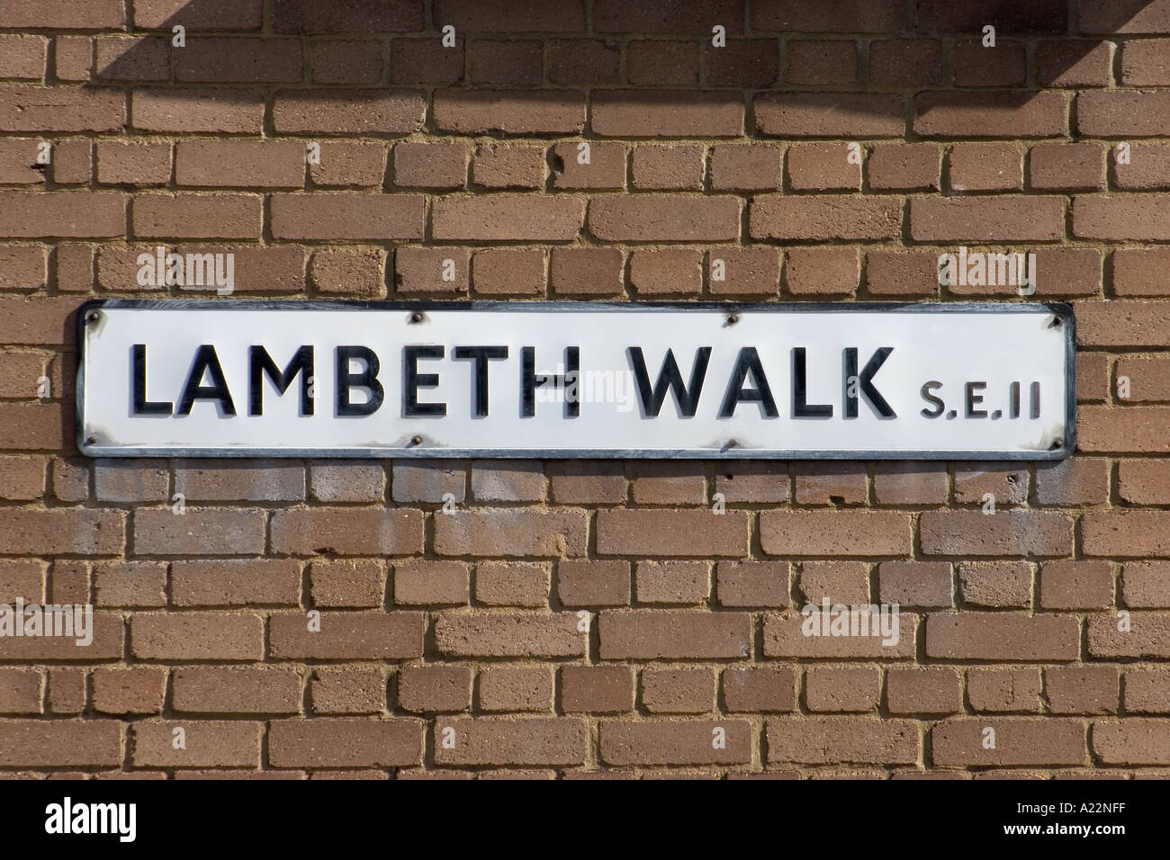 Lambeth Walk Londra Inghilterra REGNO UNITO Foto Stock