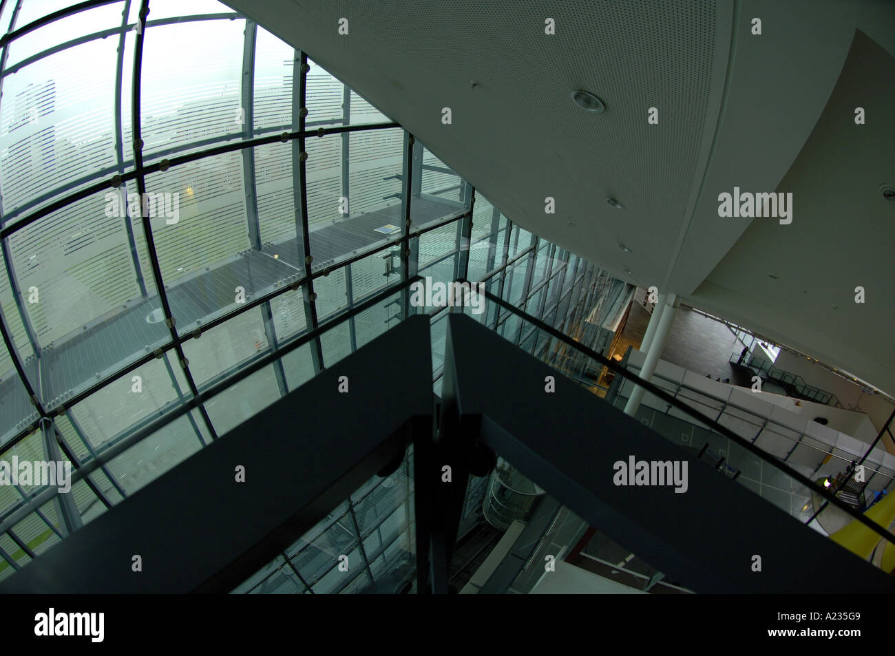 Vetro urbis Urbis urbane Museo Urbis Urbis Manc Manchester Museum cultura architettura culturale il vetro da costruzione in acciaio daylig giorno Foto Stock