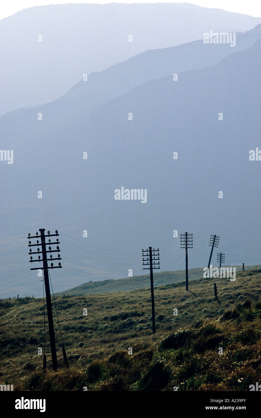 La Scozia il WESTERN ISLES MULL GLEN MORE 2007 Foto Stock