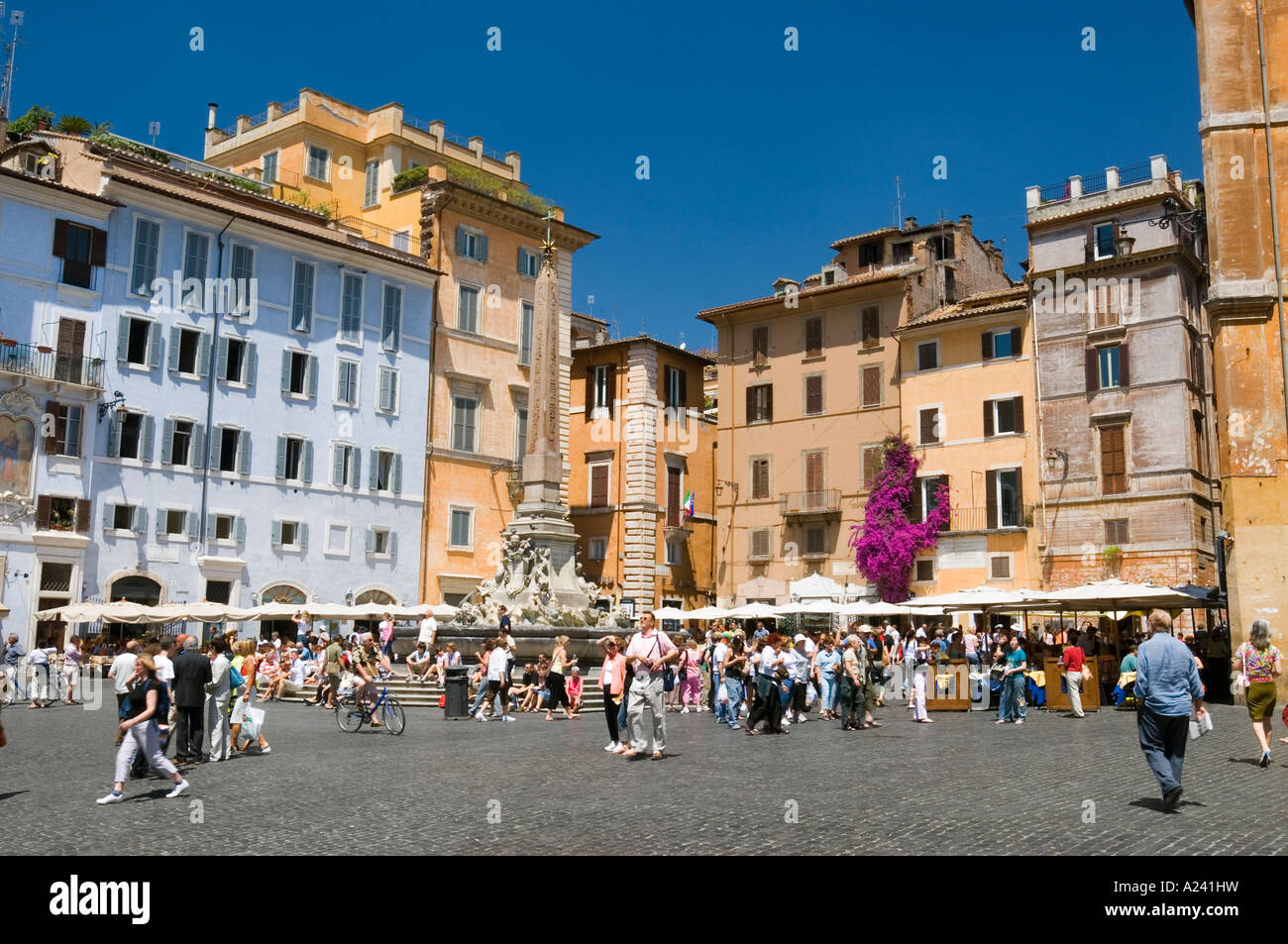 Roma, Italia. La Piazza della Rotonda. Foto Stock