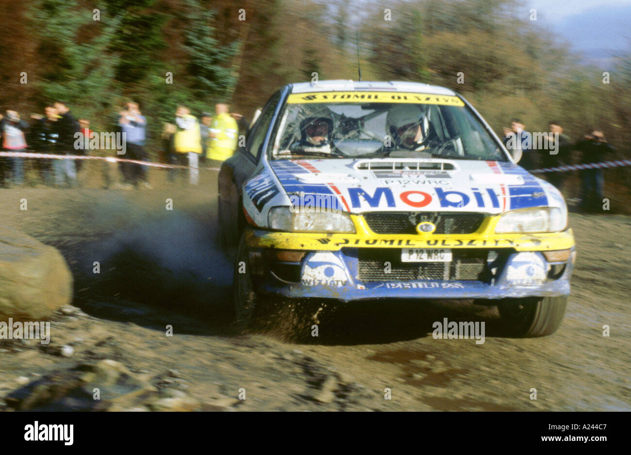 Subaru Impreza Wrc 1998 network Q rally Foto Stock