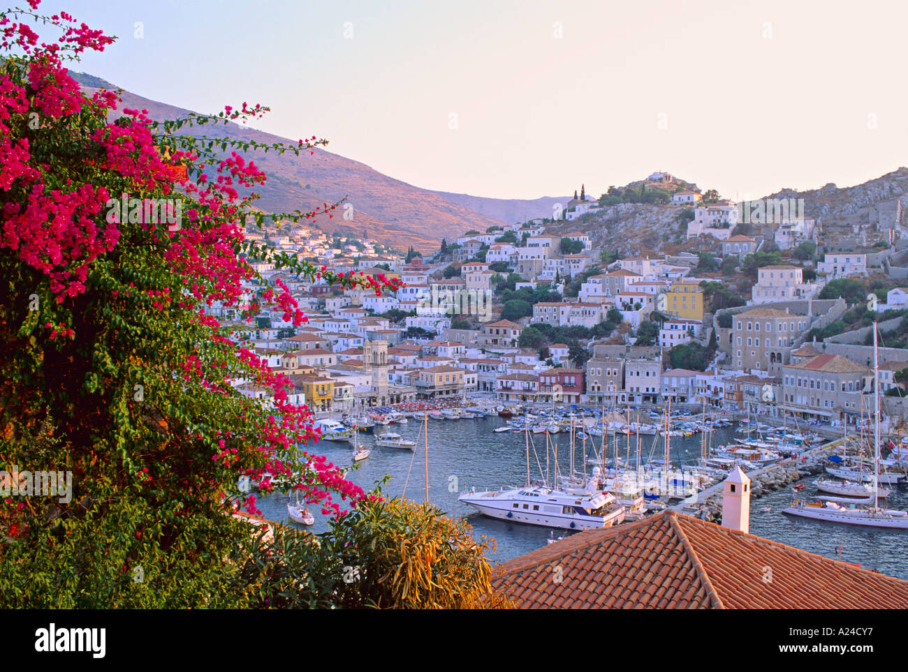 Porto Hydra Grecia Foto Stock