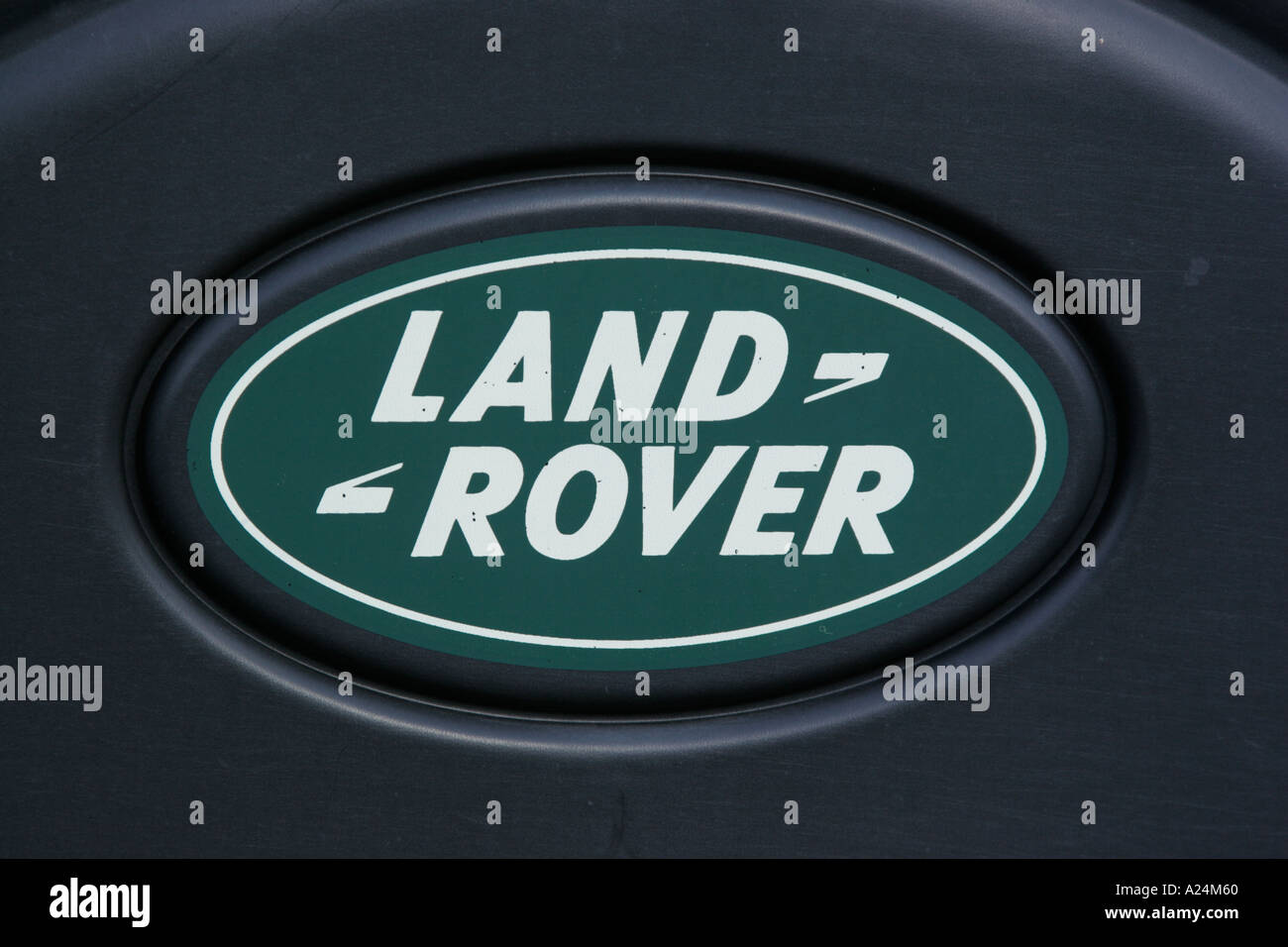 Inghilterra REGNO UNITO Land Rover segno distintivo logo Foto Stock