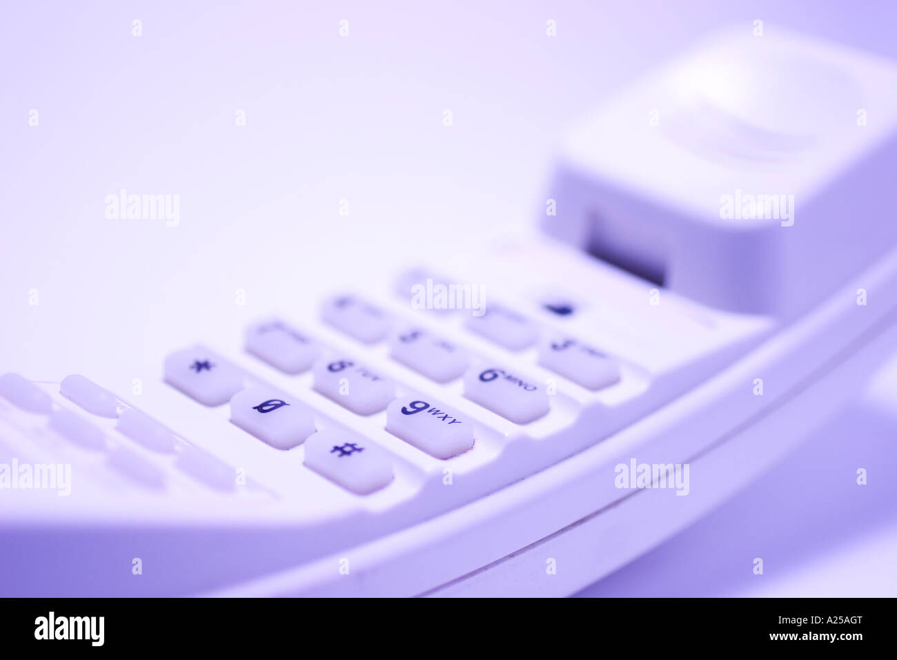 Telefono cordless Foto Stock