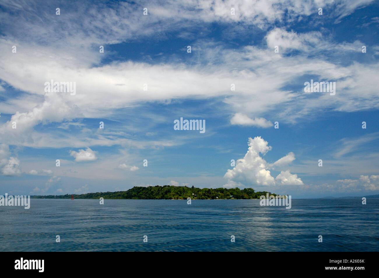Christopher Isola, Bocas del Toro arcipelago, Panama, America Centrale Foto Stock