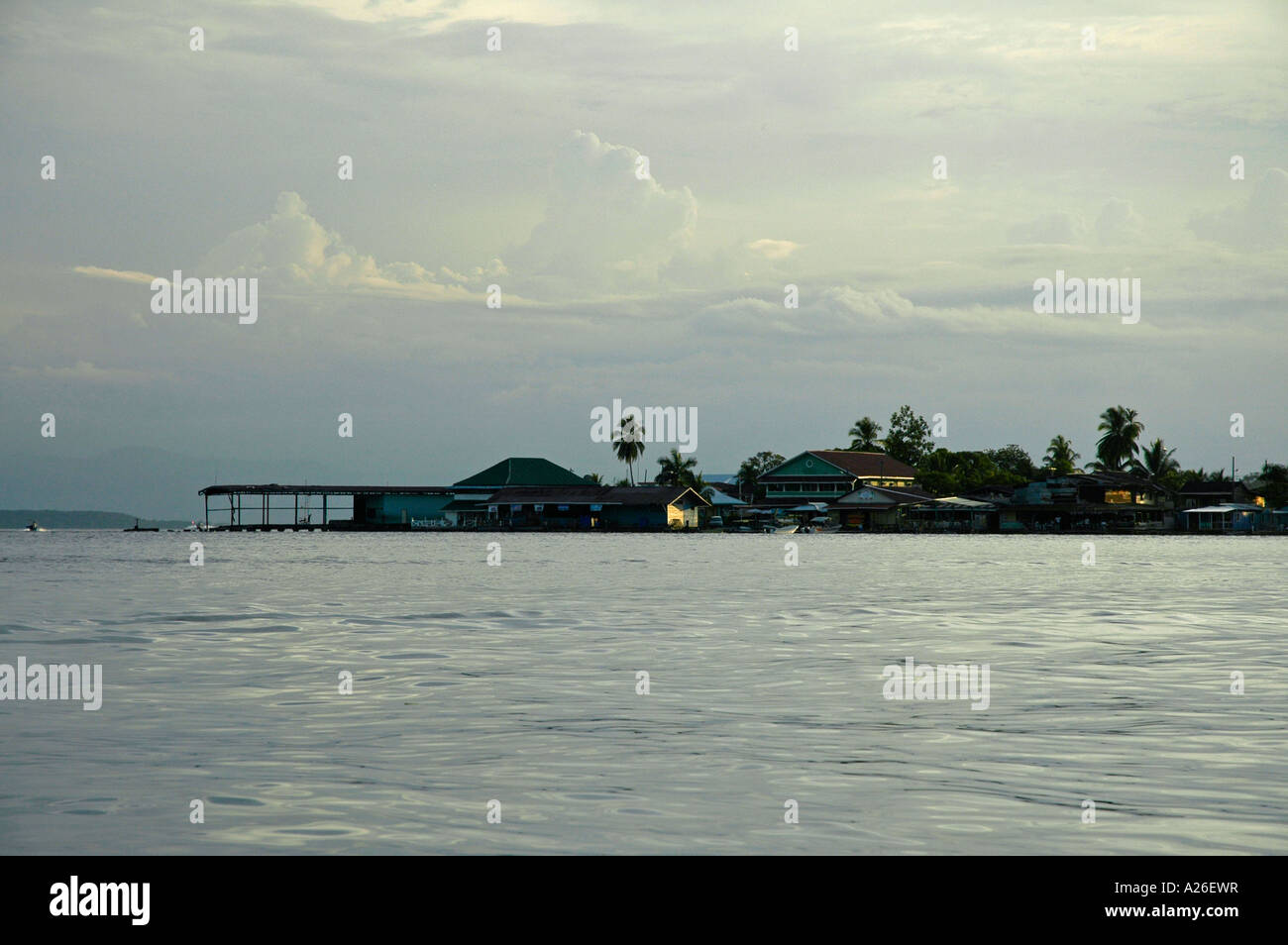Colombus Isola, Bocas del Toro arcipelago, Panama, America Centrale Foto Stock