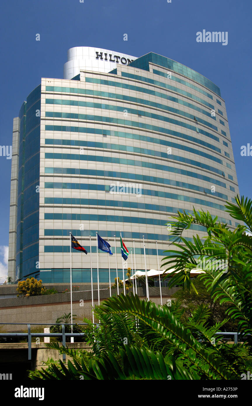 Hotel Hilton, Durban, Sud Africa Foto Stock