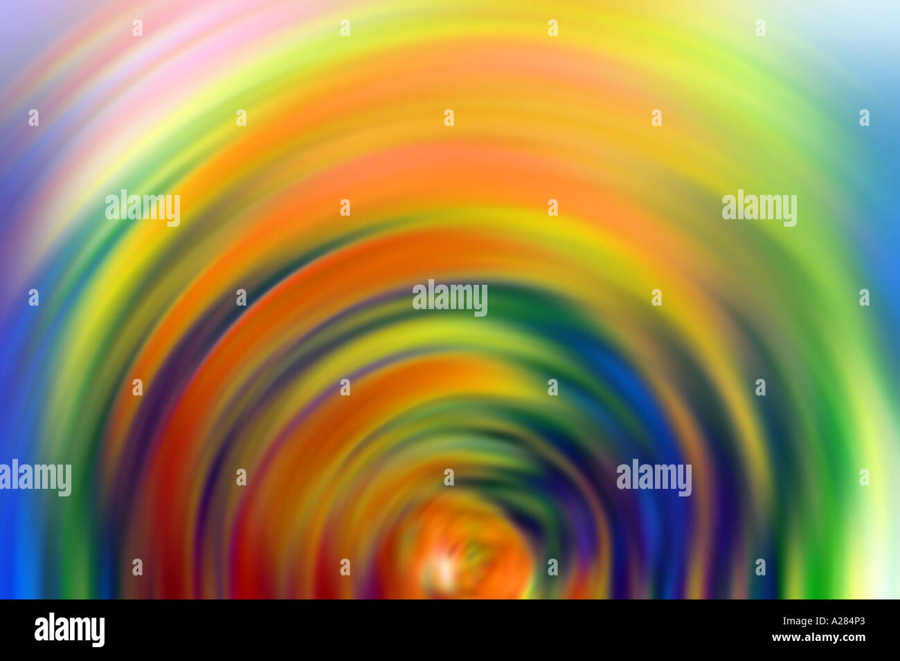 Abstract multicolore sfondo vortex Foto Stock