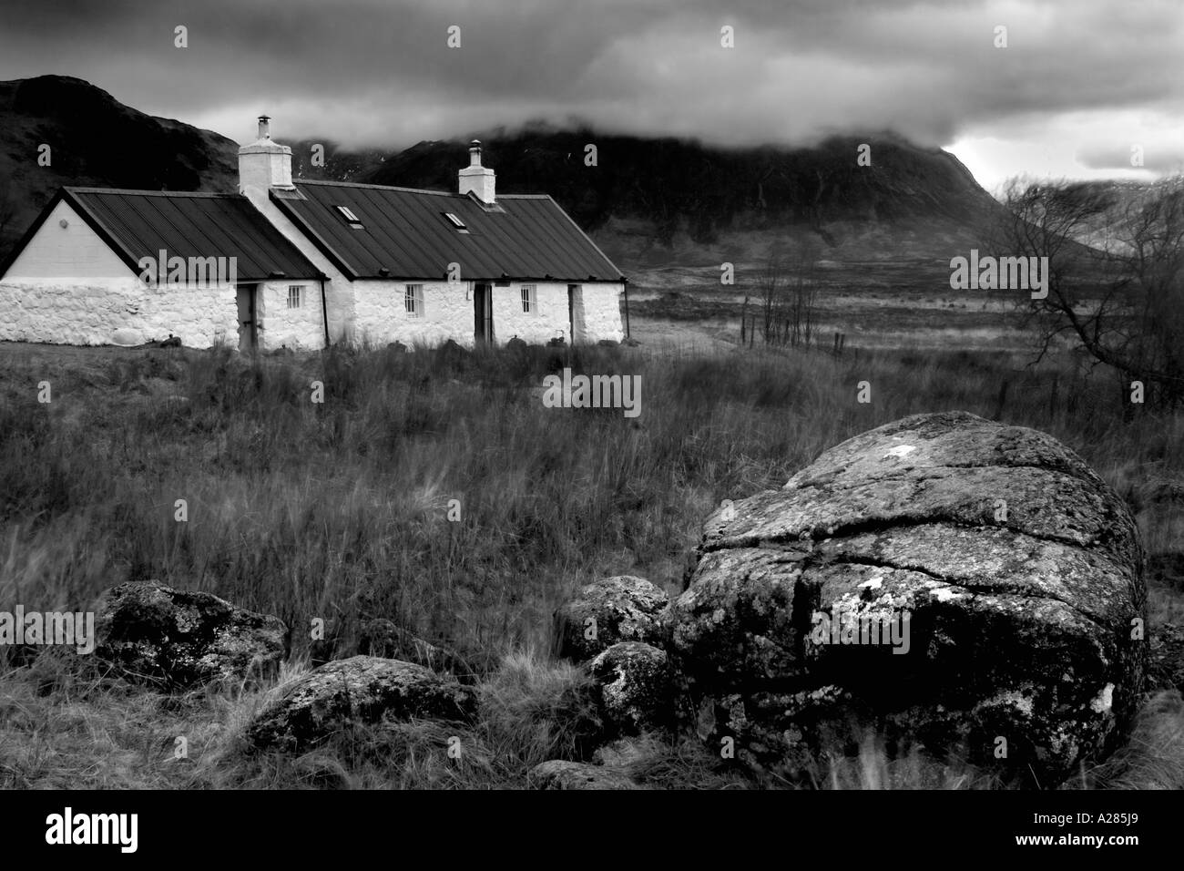 BlackRock Cottage Scotland Europa REGNO UNITO Foto Stock