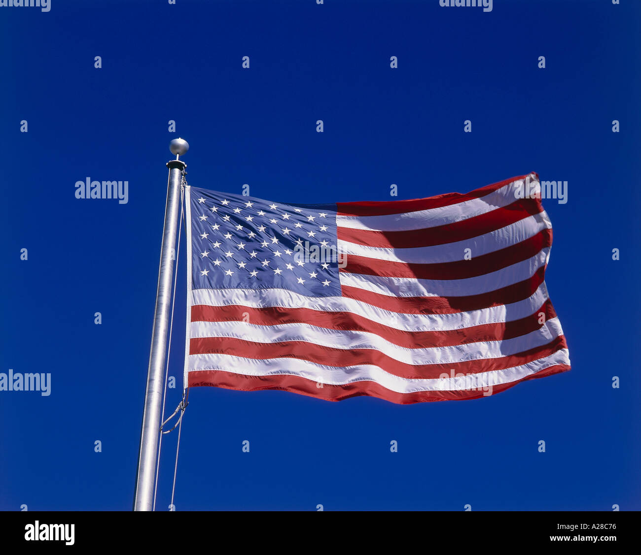Noi bandiera USA Stati Uniti Foto Stock