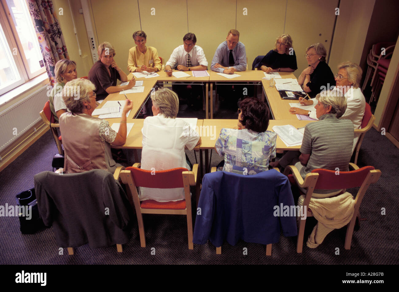 MEETING AZIENDALI Foto Stock