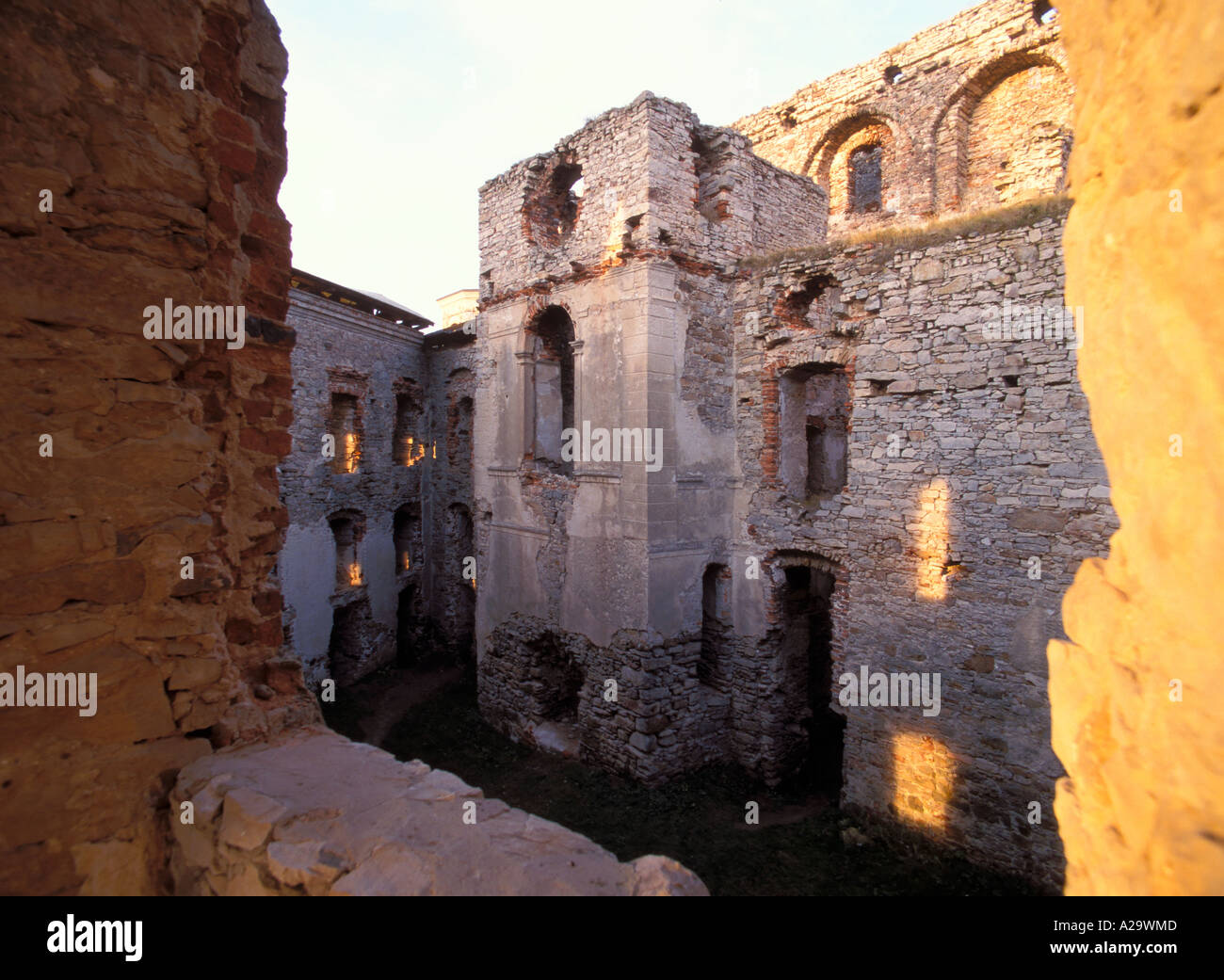 Castello Krzyztopor in Ujazd di Polonia Foto Stock