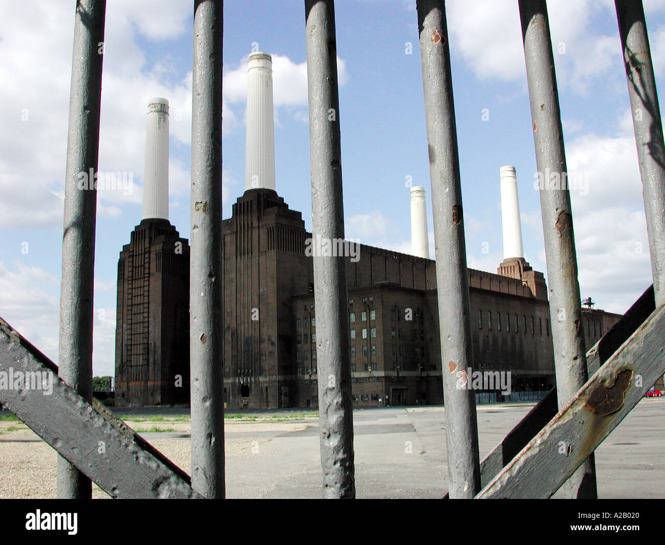Battersea Power Station, Nine Elms Lane, Londra, Inghilterra, Regno Unito. Foto Stock