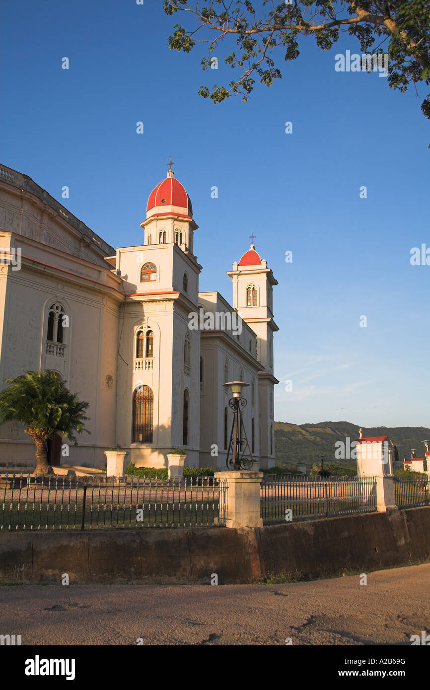 La chiesa della Vergine della Carità del rame, Iglesia Virgen de la Caridad del Cobre, El Cobre, vicino a Santiago de Cuba, Cuba Foto Stock