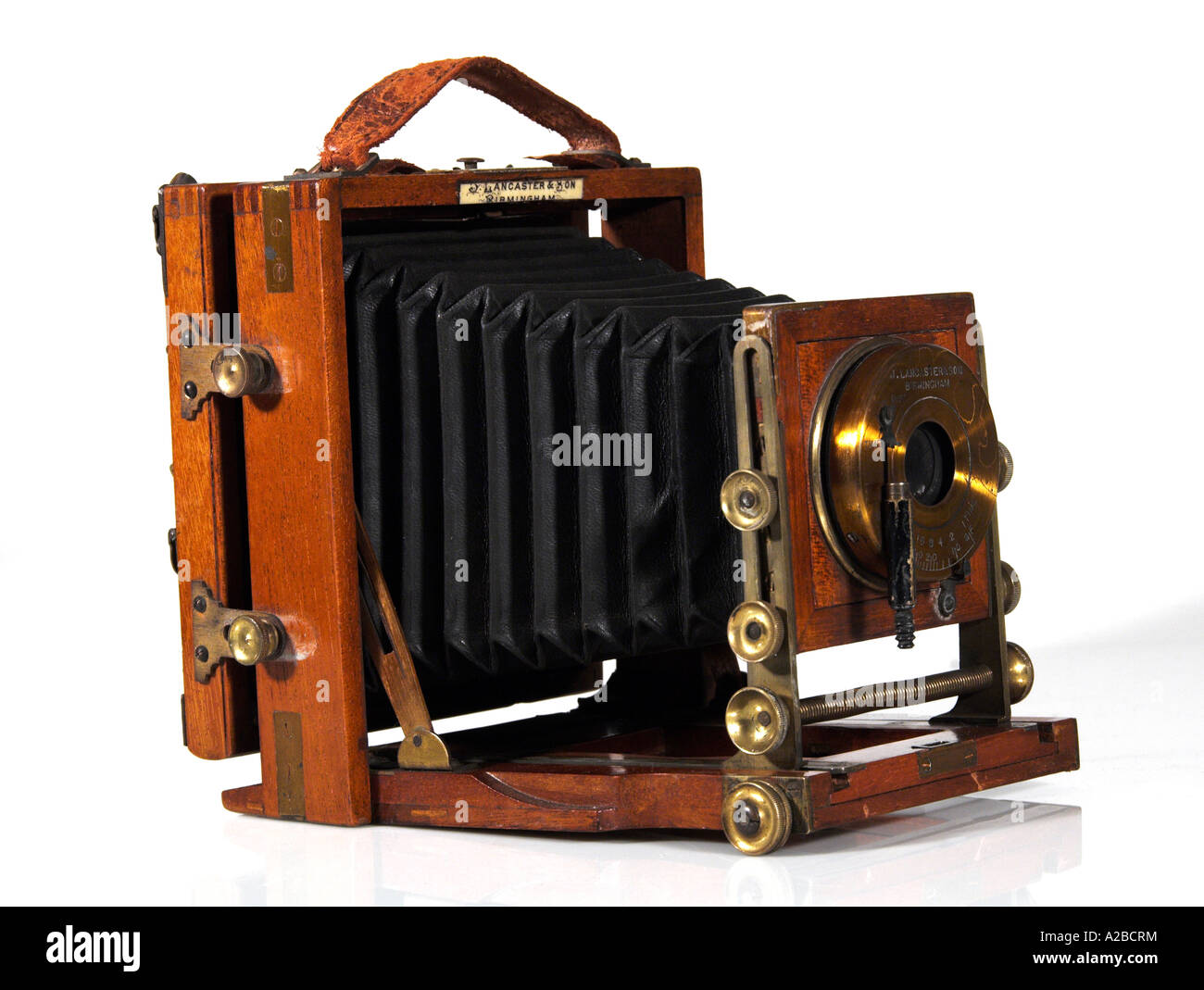 Lancaster Instantograph fotocamera piastra 1902 Foto Stock