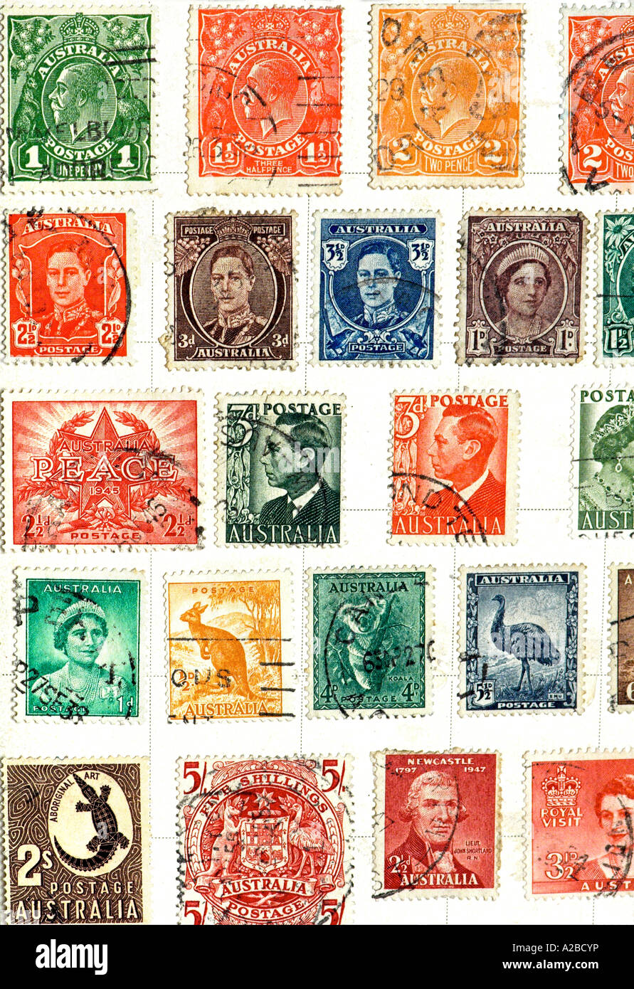 Prophila Collection Australia 300 Diversi Francobolli Speciali
