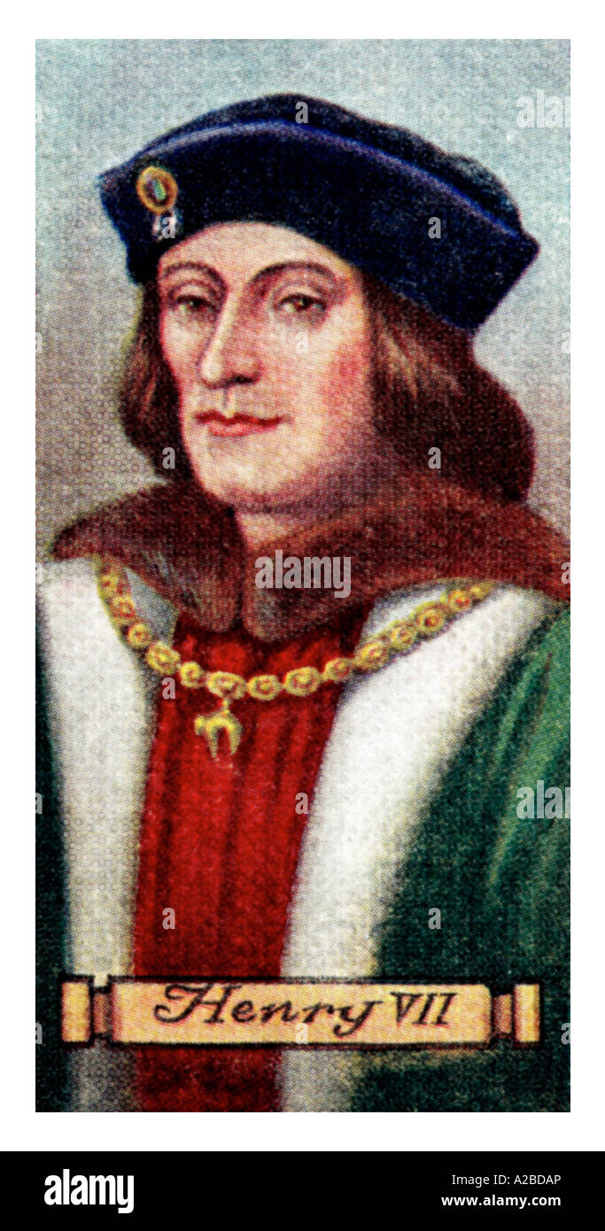Il re Enrico VII Casa di Tudor Foto Stock
