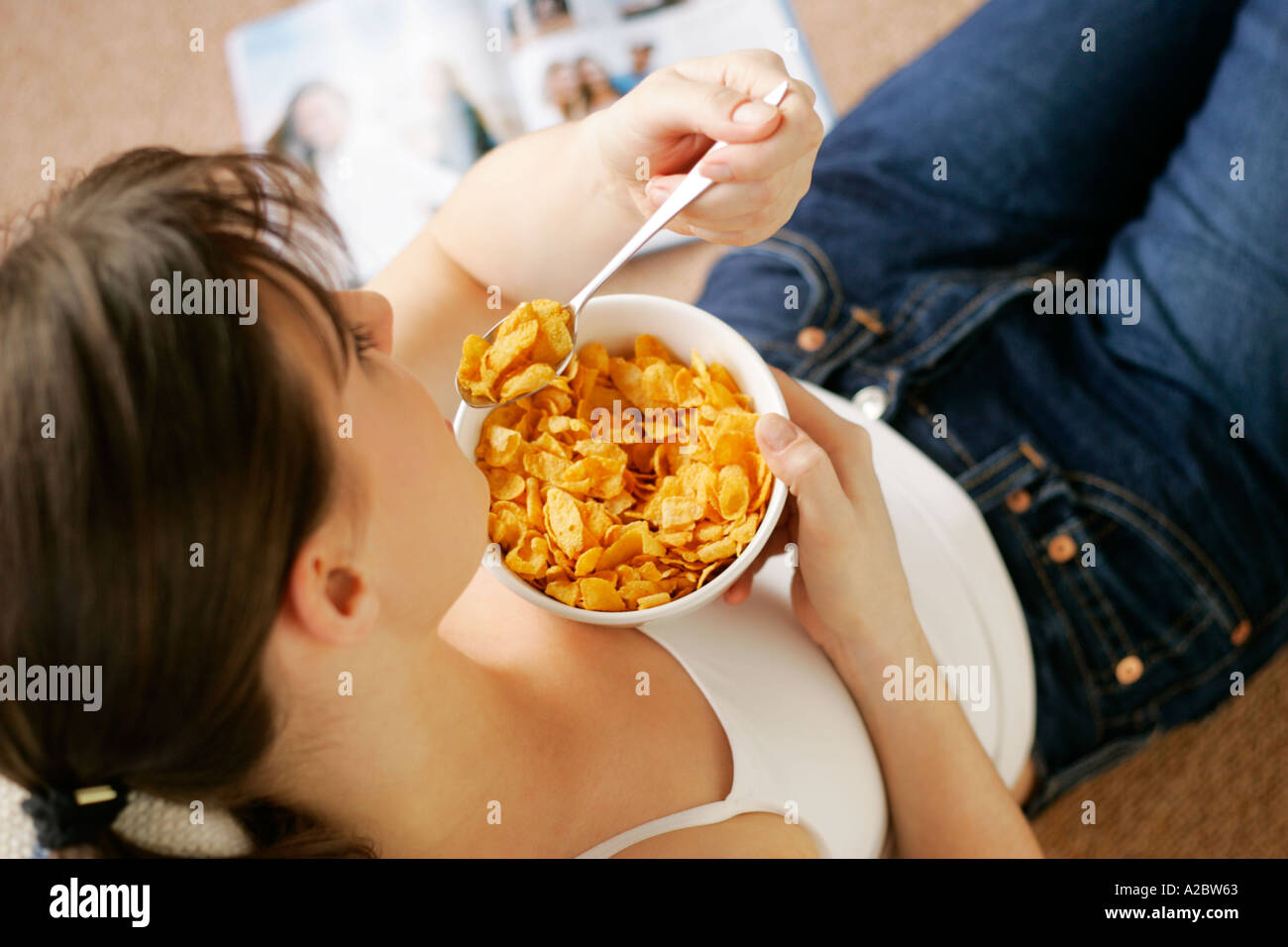 Colazione Foto Stock