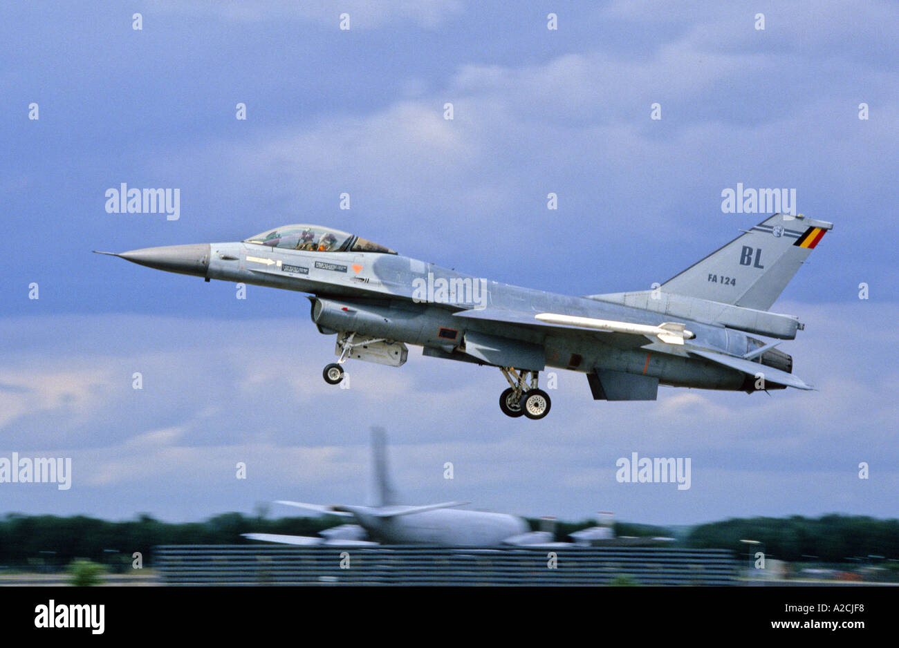 Belga di Air Force General Dynamics F-16 Fighting Falcon Foto Stock