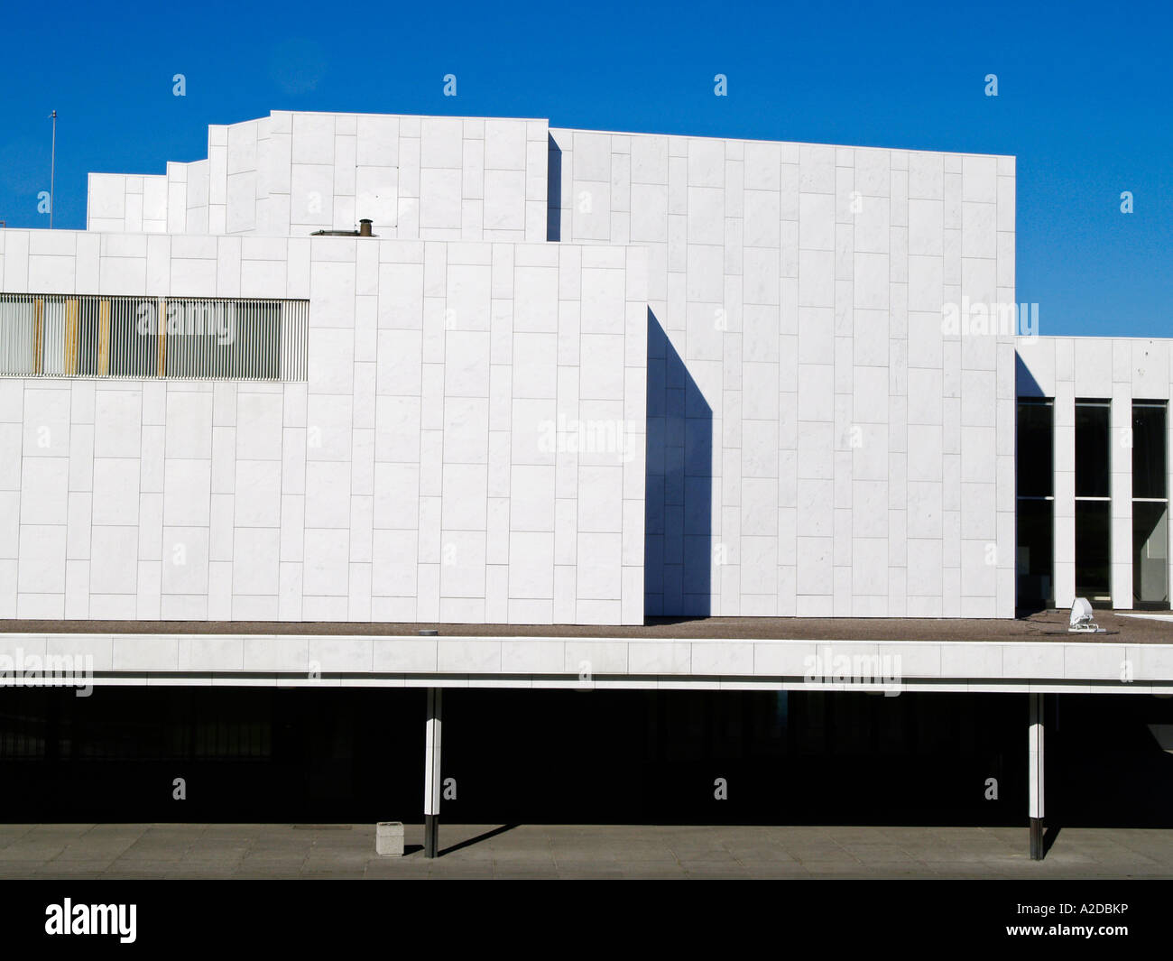 Helsinki, Finlandia hall da Alvar Aalto Foto Stock