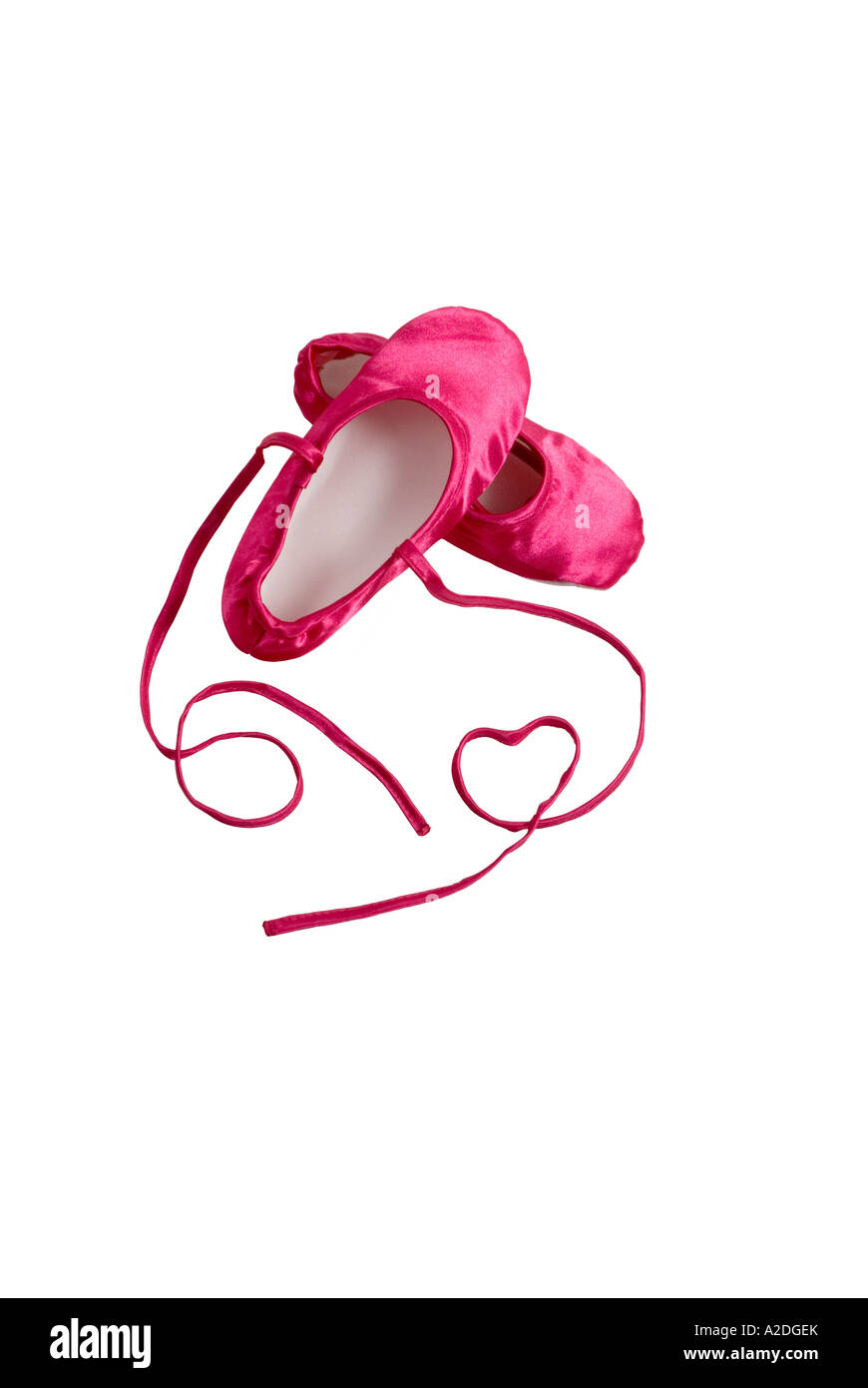 Bambino rosa scarpe da ballo Foto Stock