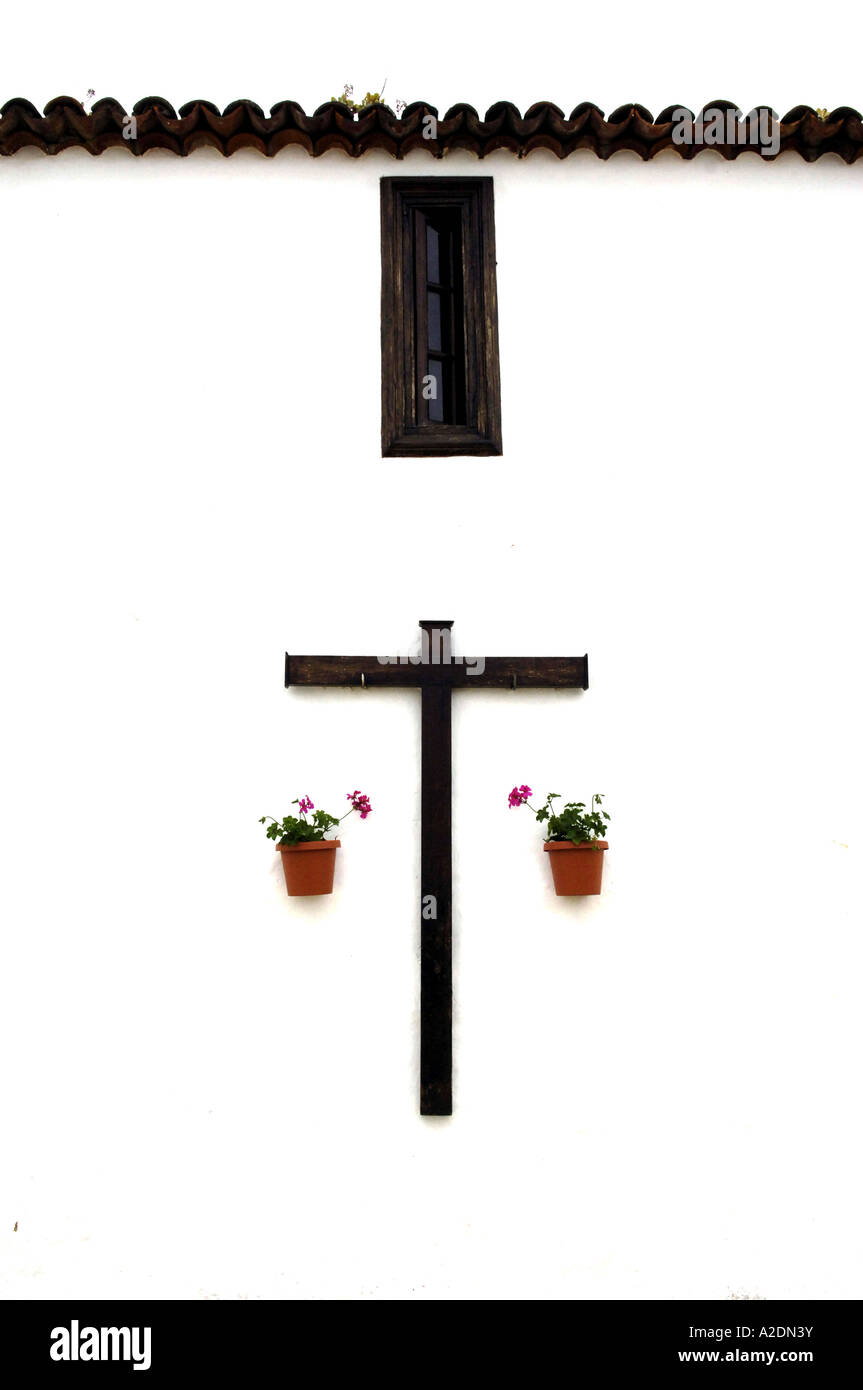 Piccola cappella della chiesa cattolica religione Parroquia de san amaro puerto de la cruz Canarie Tenerife Isole Canarie Spagna spanish es Foto Stock