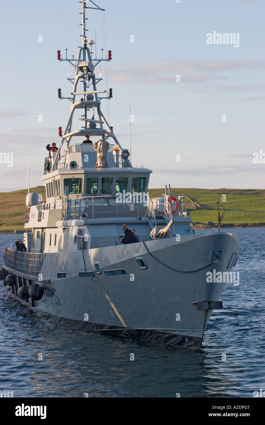 Nave della Marina militare Foto Stock